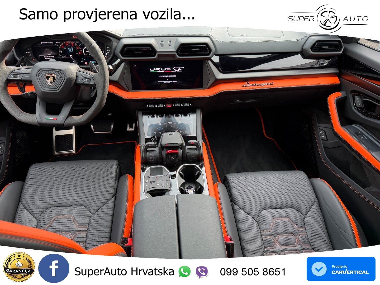 Lamborghini Urus SE 4.0 V8 (800 KS) 4WD Automatic LED+GR SJED+ACC