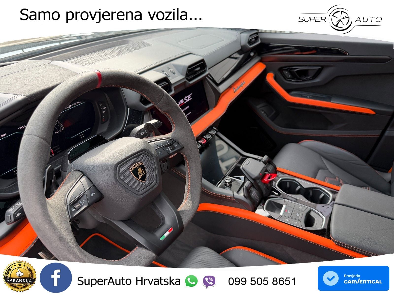 Lamborghini Urus SE 4.0 V8 (800 KS) 4WD Automatic LED+GR SJED+ACC