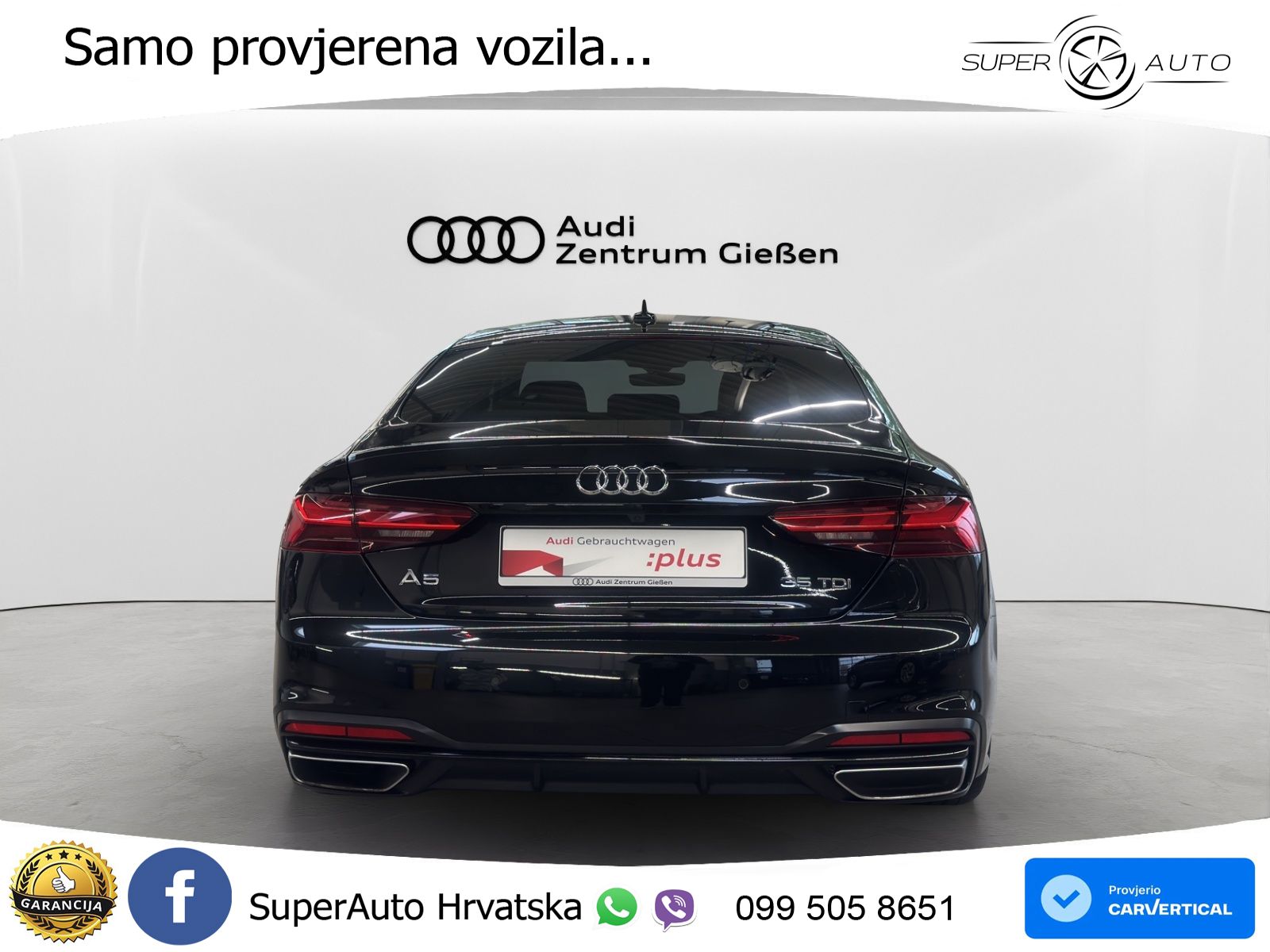 Audi A5 Sportback 35 TDI (163 KS) S tronic advanced MATRIX+GR SJED+KAM