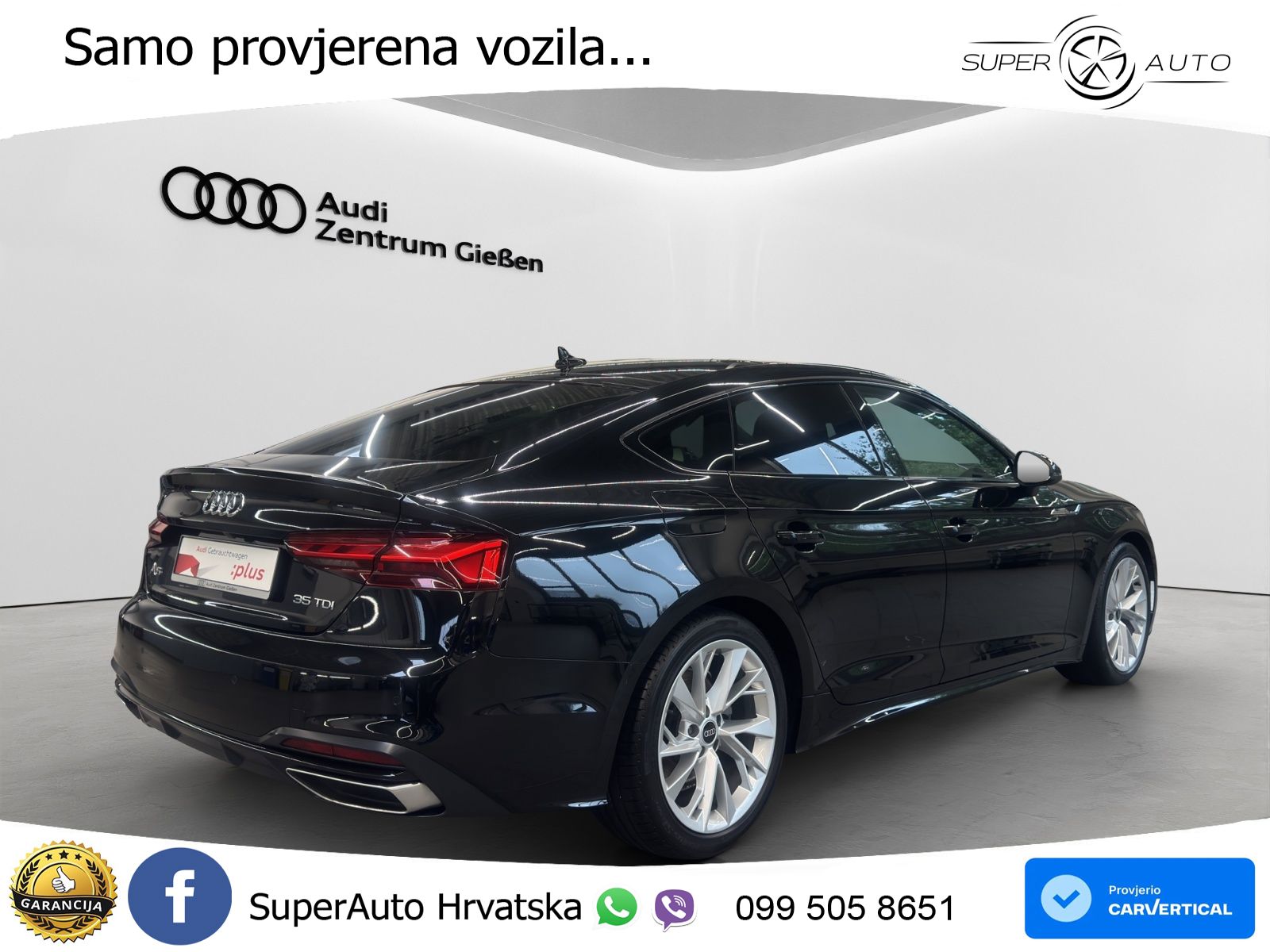 Audi A5 Sportback 35 TDI (163 KS) S tronic advanced MATRIX+GR SJED+KAM