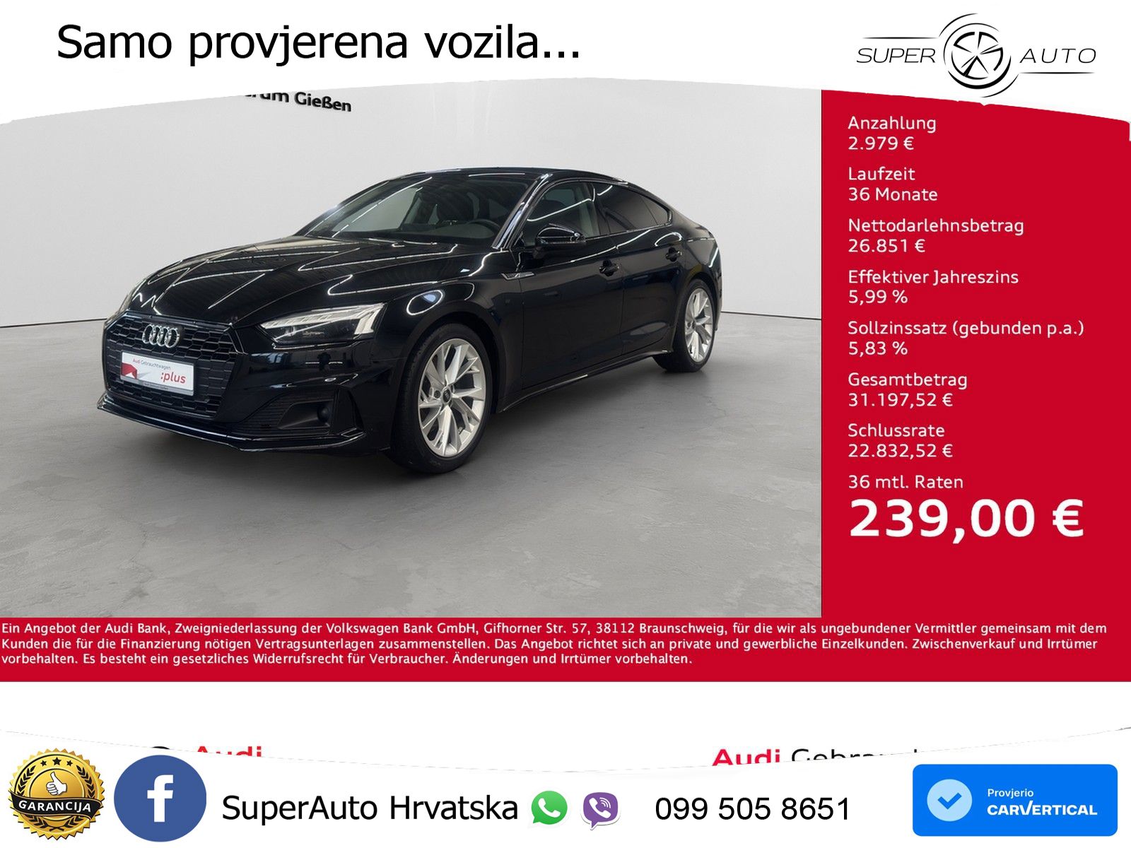 Audi A5 Sportback 35 TDI (163 KS) S tronic advanced MATRIX+GR SJED+KAM