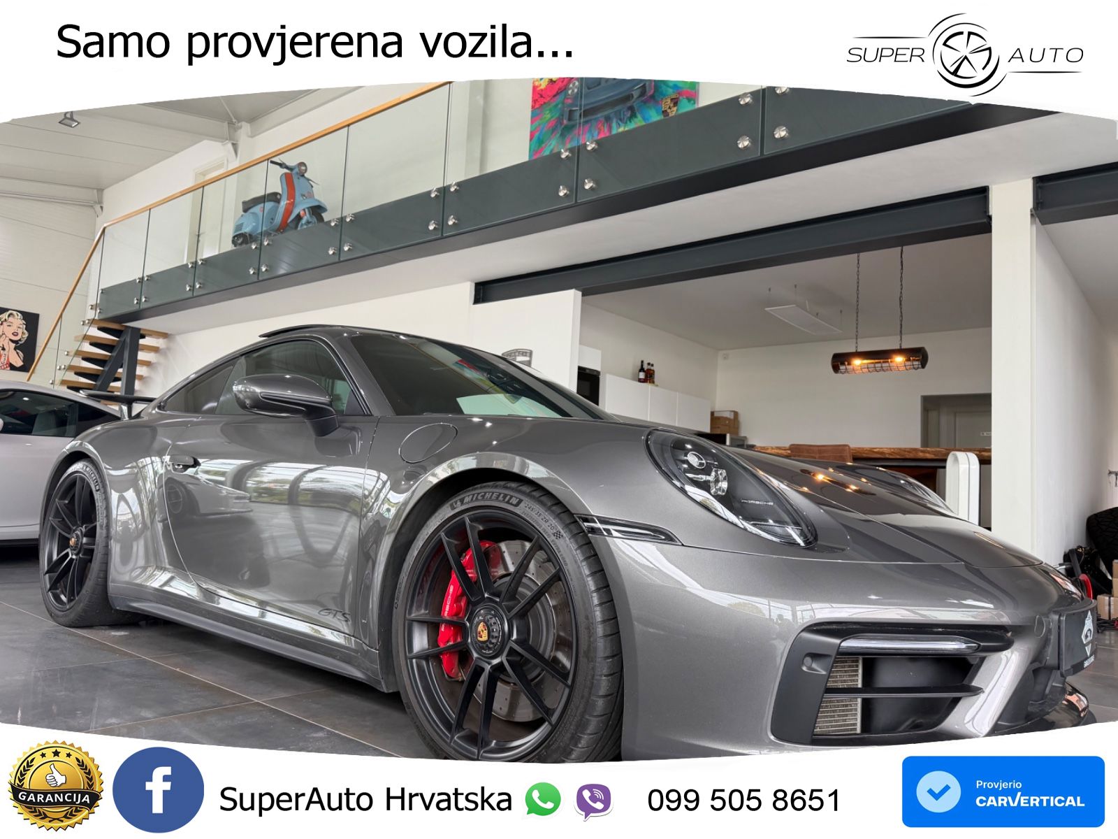 Porsche 911 Carrera GTS 3.0 (480 KS) PDK ACC+GR SJED+360+PANO