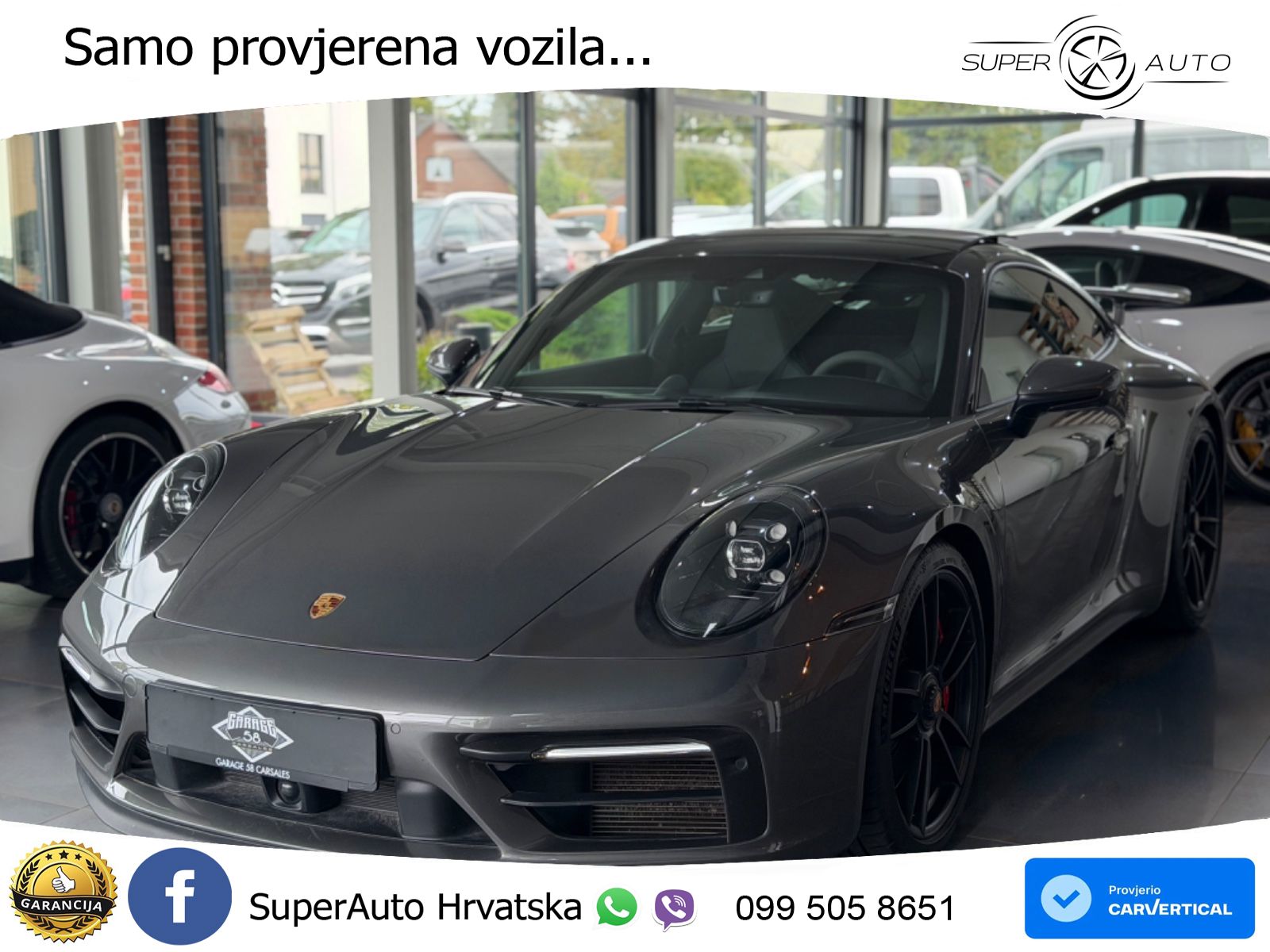 Porsche 911 Carrera GTS 3.0 (480 KS) PDK ACC+GR SJED+360+PANO