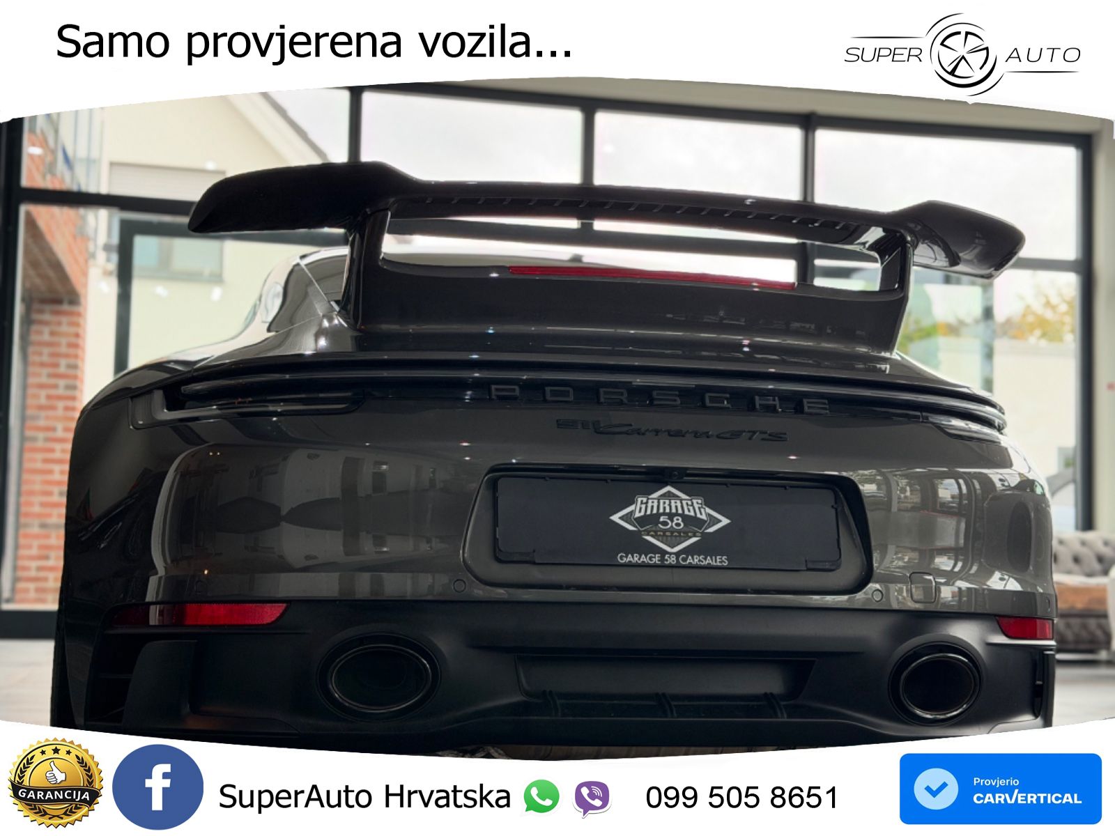 Porsche 911 Carrera GTS 3.0 (480 KS) PDK ACC+GR SJED+360+PANO
