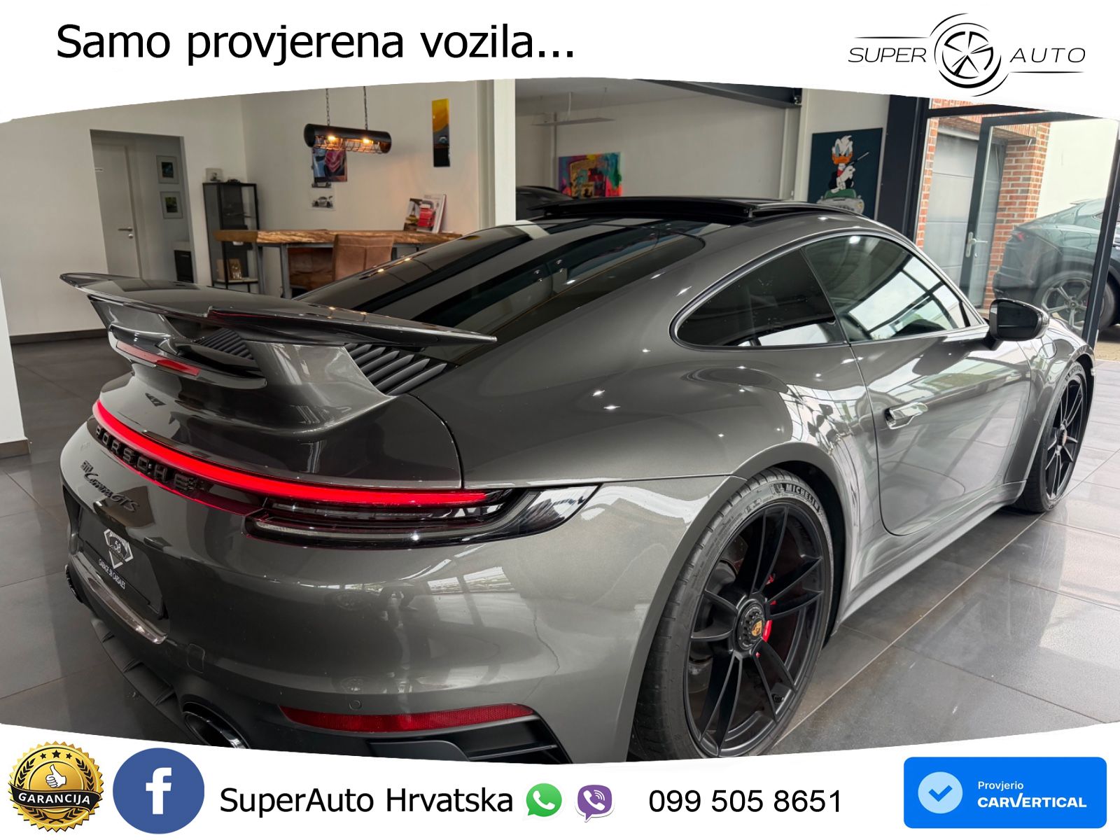 Porsche 911 Carrera GTS 3.0 (480 KS) PDK ACC+GR SJED+360+PANO