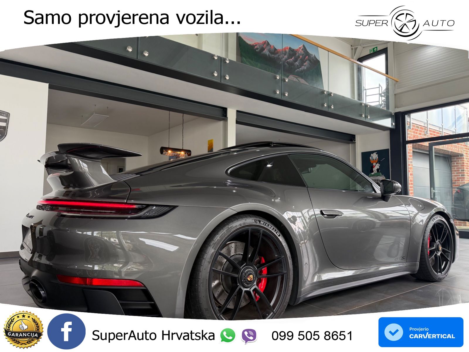 Porsche 911 Carrera GTS 3.0 (480 KS) PDK ACC+GR SJED+360+PANO