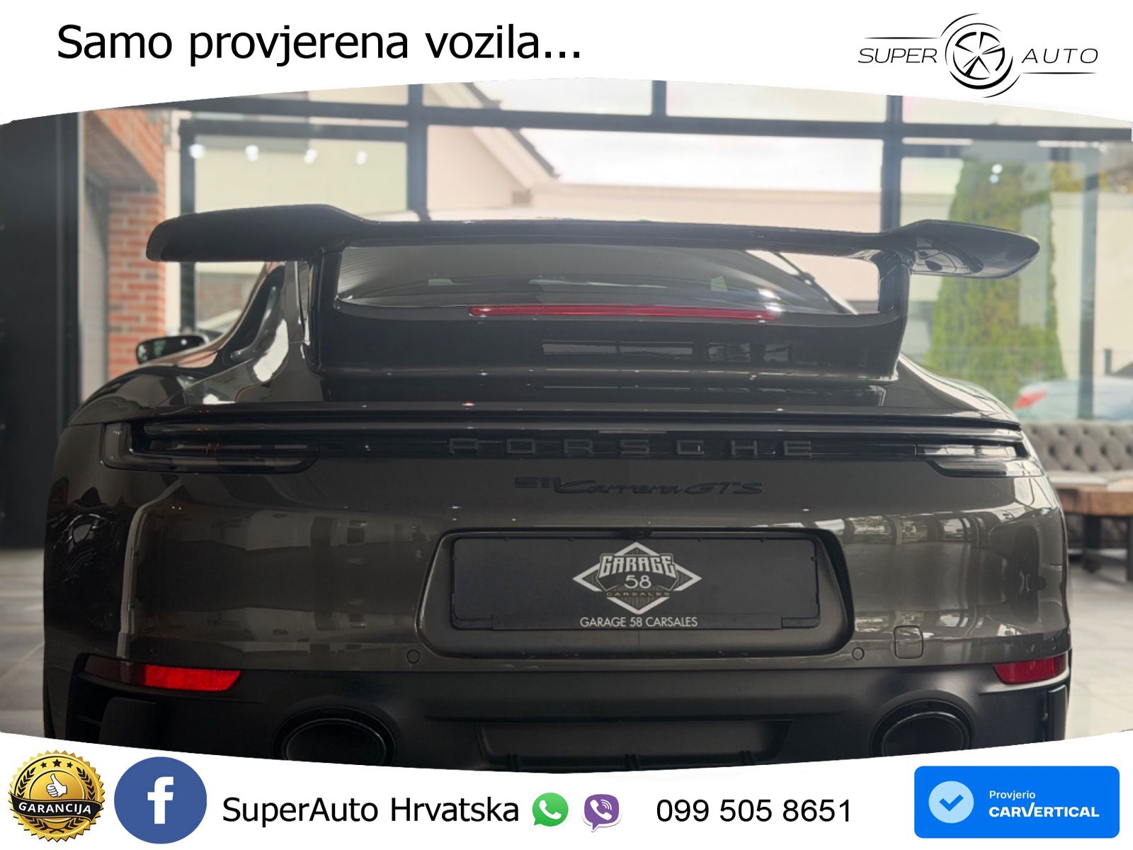 Porsche 911 Carrera GTS 3.0 (480 KS) PDK ACC+GR SJED+360+PANO