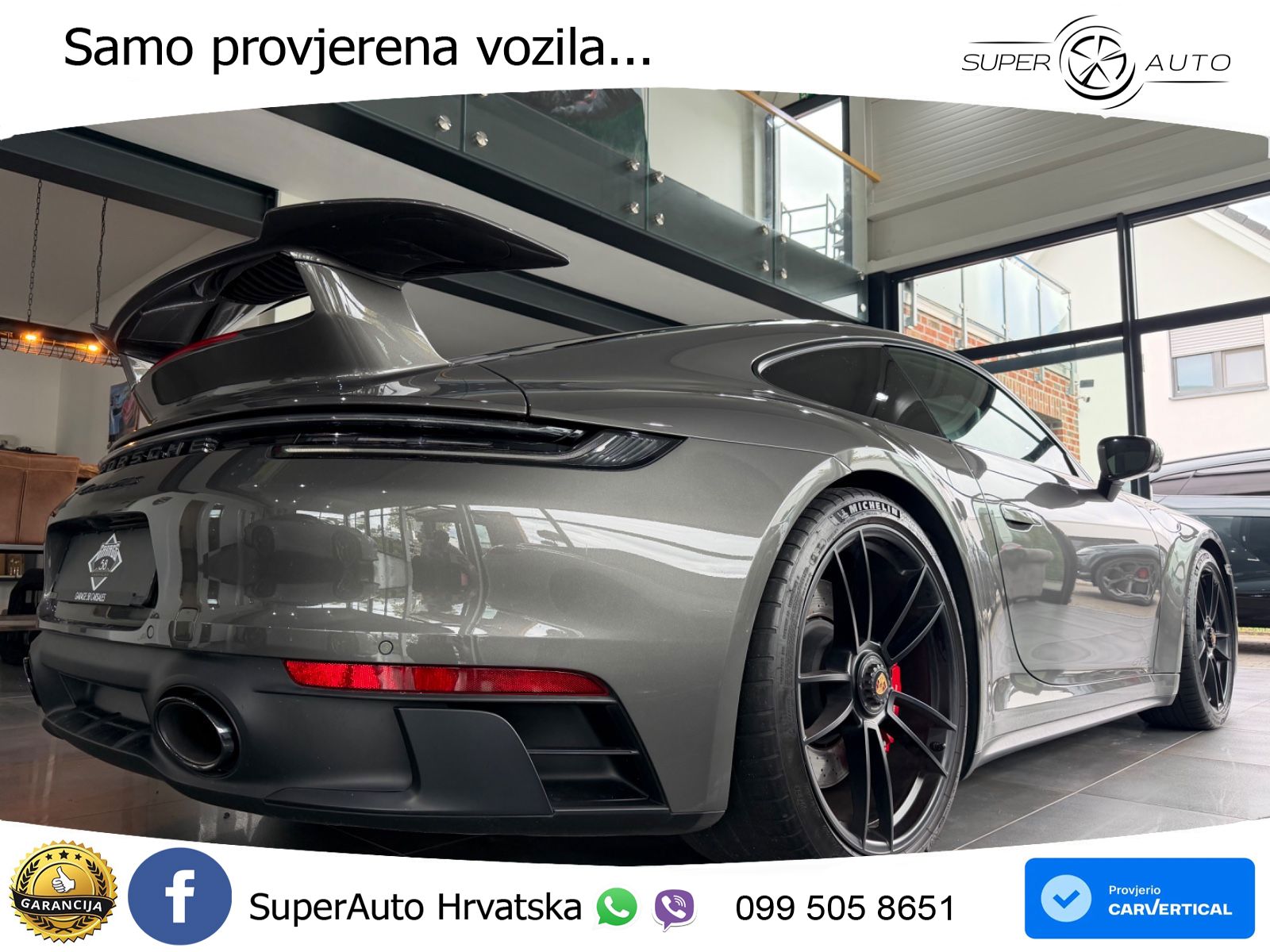 Porsche 911 Carrera GTS 3.0 (480 KS) PDK ACC+GR SJED+360+PANO