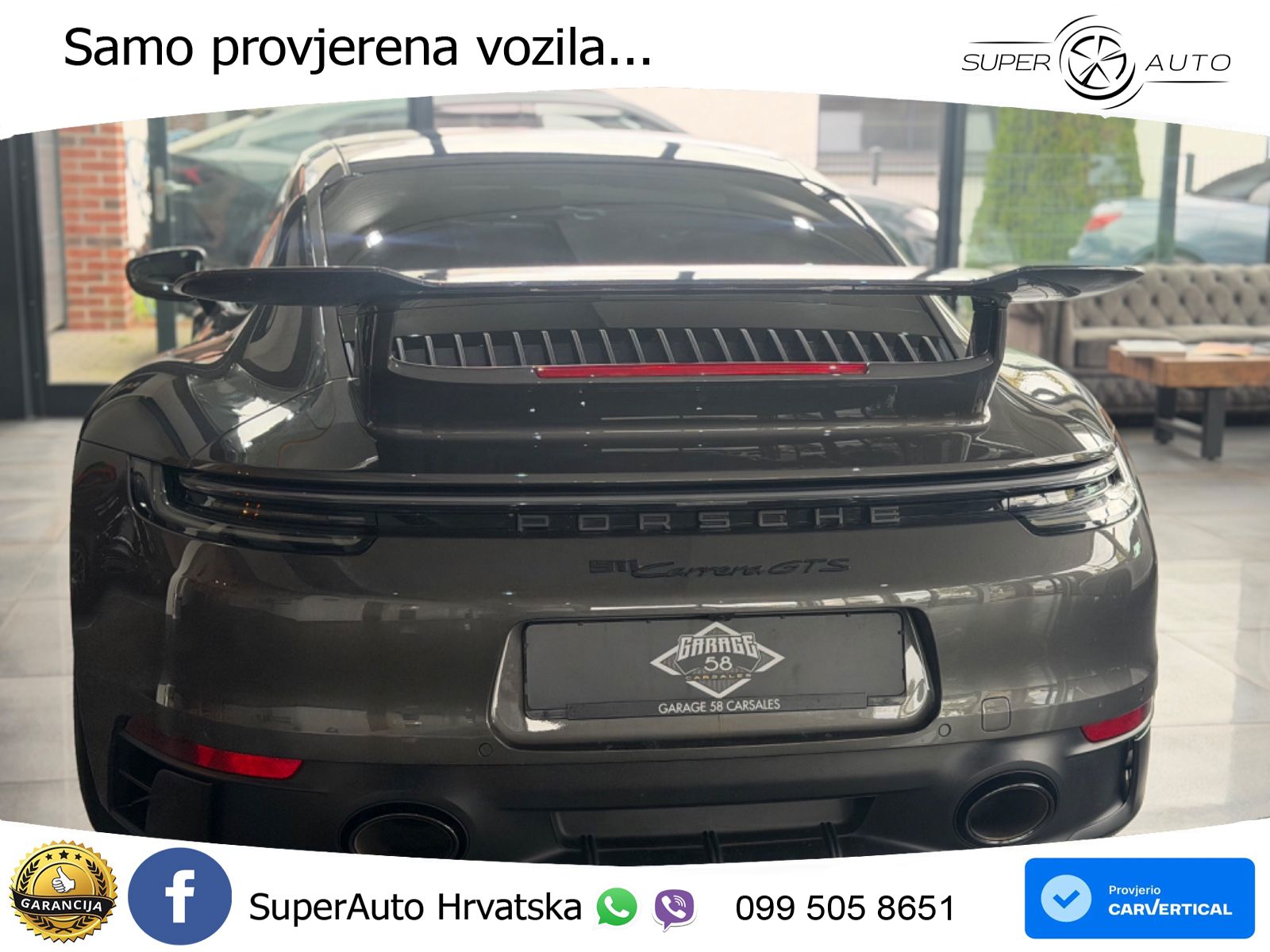 Porsche 911 Carrera GTS 3.0 (480 KS) PDK ACC+GR SJED+360+PANO