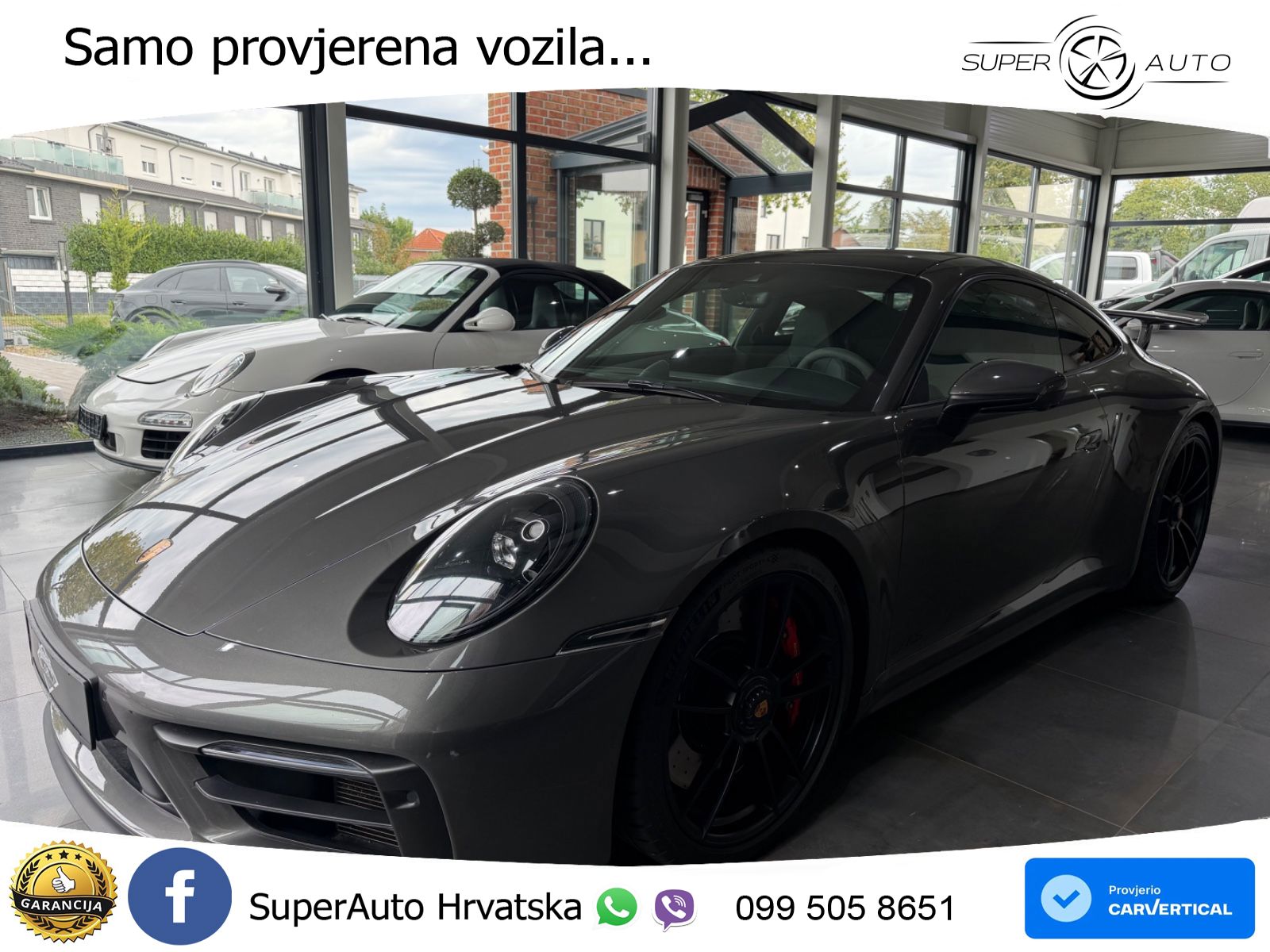 Porsche 911 Carrera GTS 3.0 (480 KS) PDK ACC+GR SJED+360+PANO