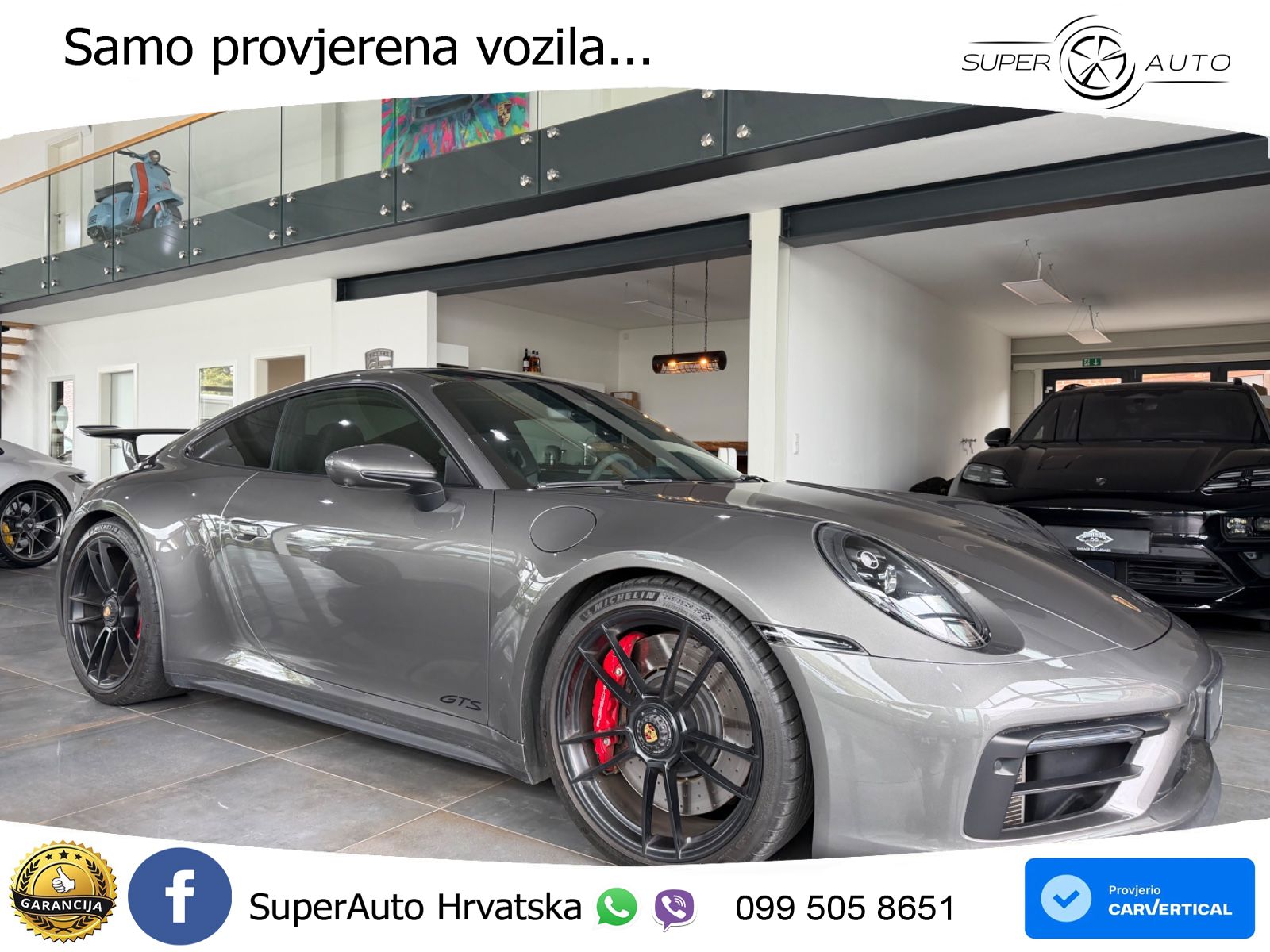 Porsche 911 Carrera GTS 3.0 (480 KS) PDK ACC+GR SJED+360+PANO