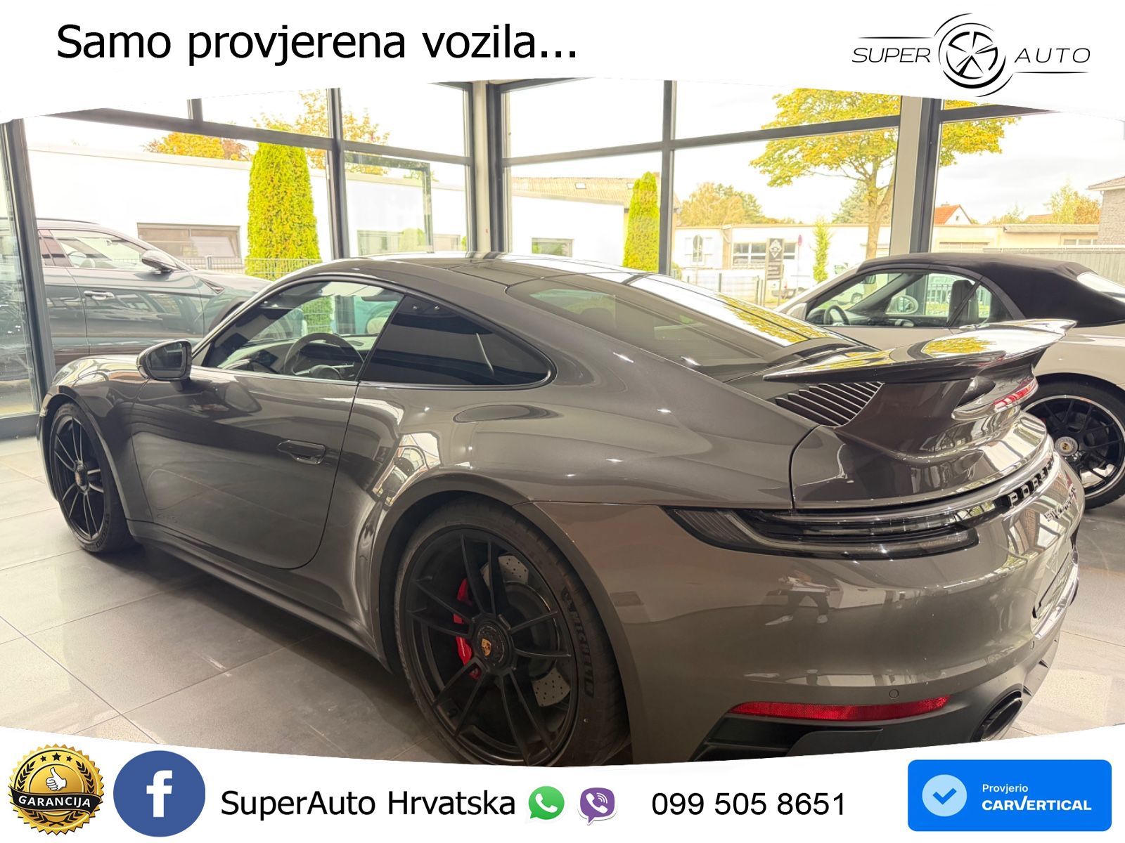 Porsche 911 Carrera GTS 3.0 (480 KS) PDK ACC+GR SJED+360+PANO