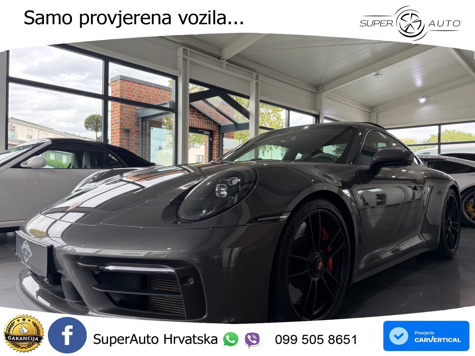 Porsche 911 Carrera GTS 3.0 (480 KS) PDK ACC+GR SJED+360+PANO