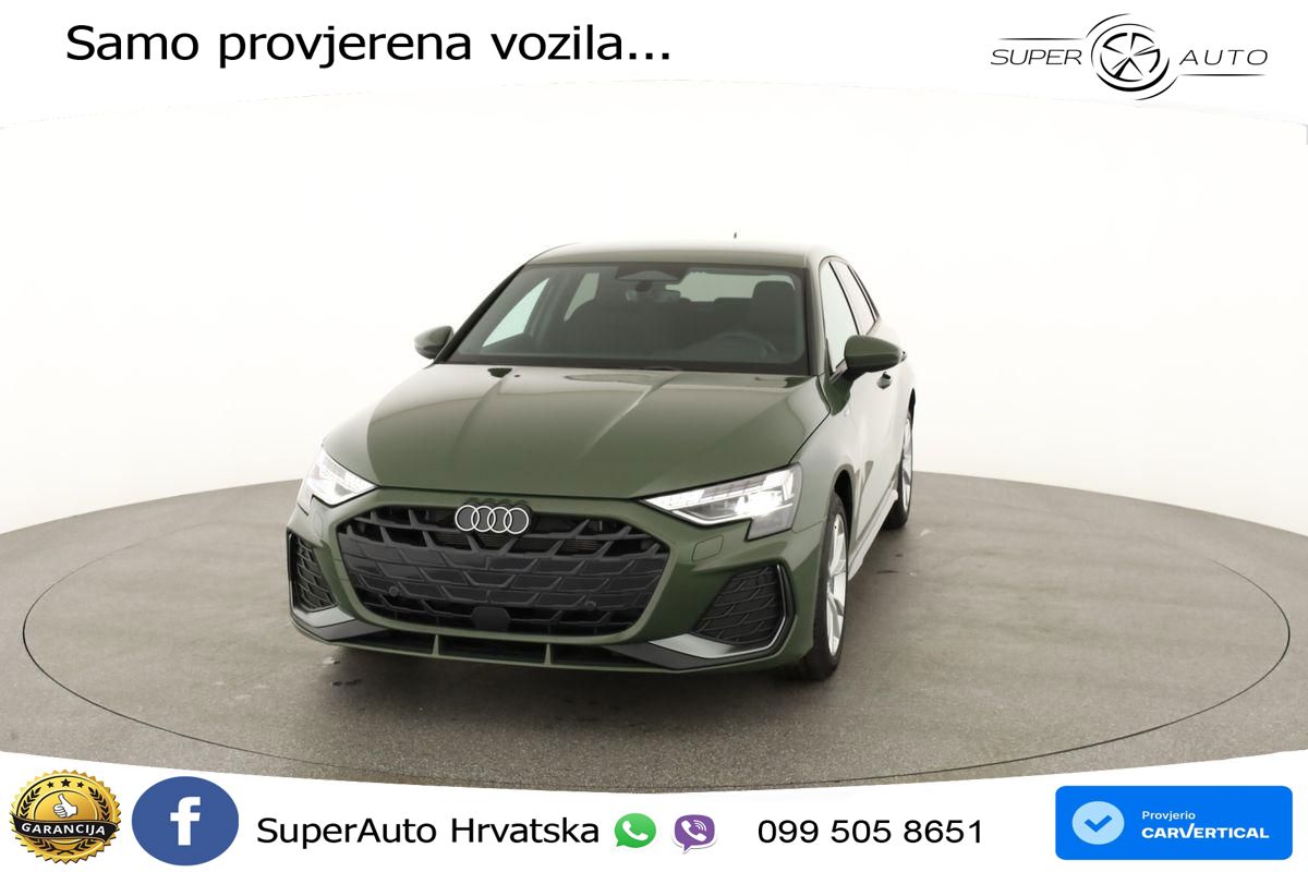 Audi A3 35 TFSI (150 KS) S tronic S line MATRIX+GR SJED+KAM