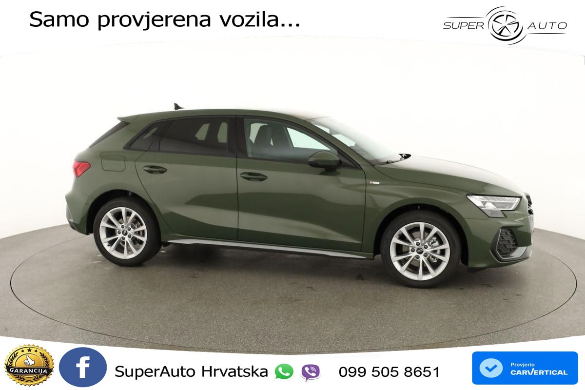 Audi A3 35 TFSI (150 KS) S tronic S line MATRIX+GR SJED+KAM