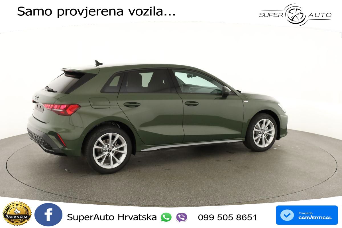 Audi A3 35 TFSI (150 KS) S tronic S line MATRIX+GR SJED+KAM