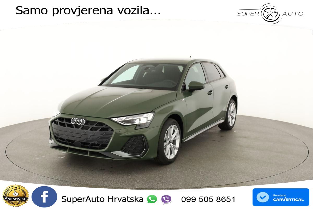 Audi A3 35 TFSI (150 KS) S tronic S line MATRIX+GR SJED+KAM