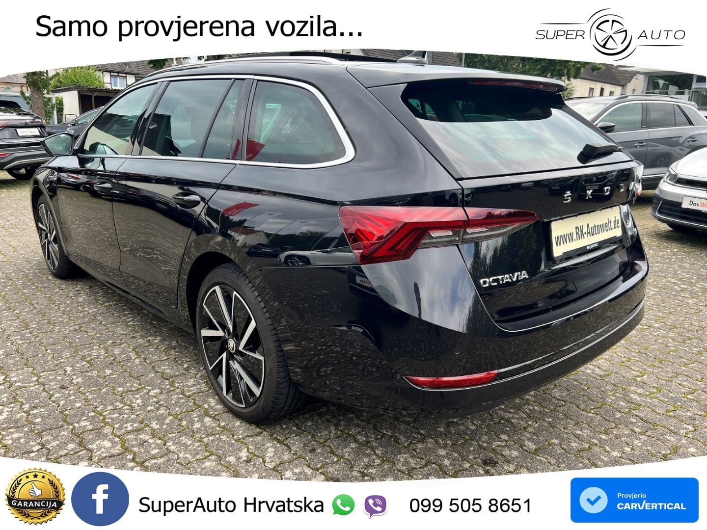 Škoda Octavia Combi iV 1.4 TSI (204 KS) DSG MATRIX+GR SJED+KAM