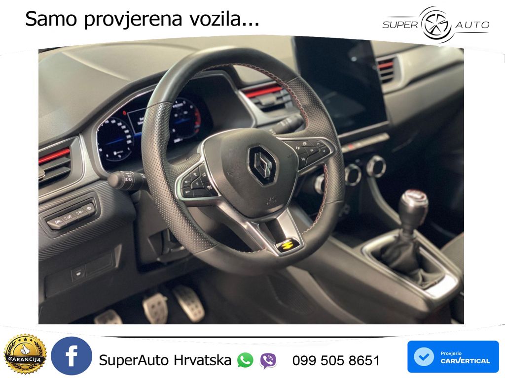 Renault Captur 1.3 TCe (140 KS) R.S. Line LED+GR SJED+ACC