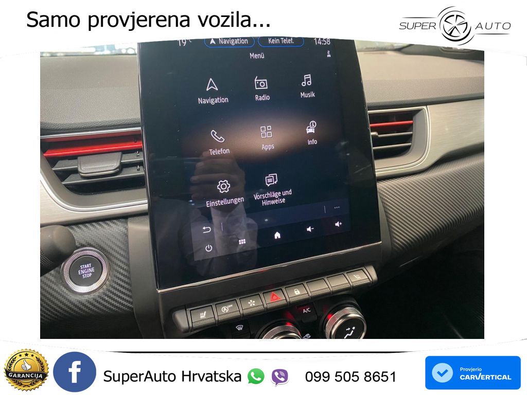 Renault Captur 1.3 TCe (140 KS) R.S. Line LED+GR SJED+ACC