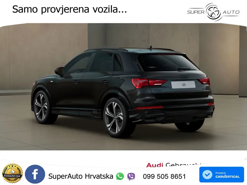 Audi Q3 35 TFSI (150 KS) S tronic S line MATRIX+GR SJED+KAM