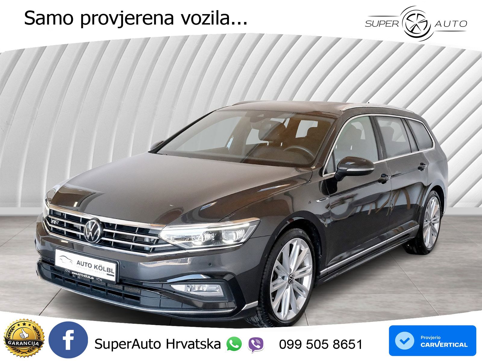 Volkswagen Passat Variant 2.0 TDI (200 KS) DSG Business MATRIX+GR SJED+KAM