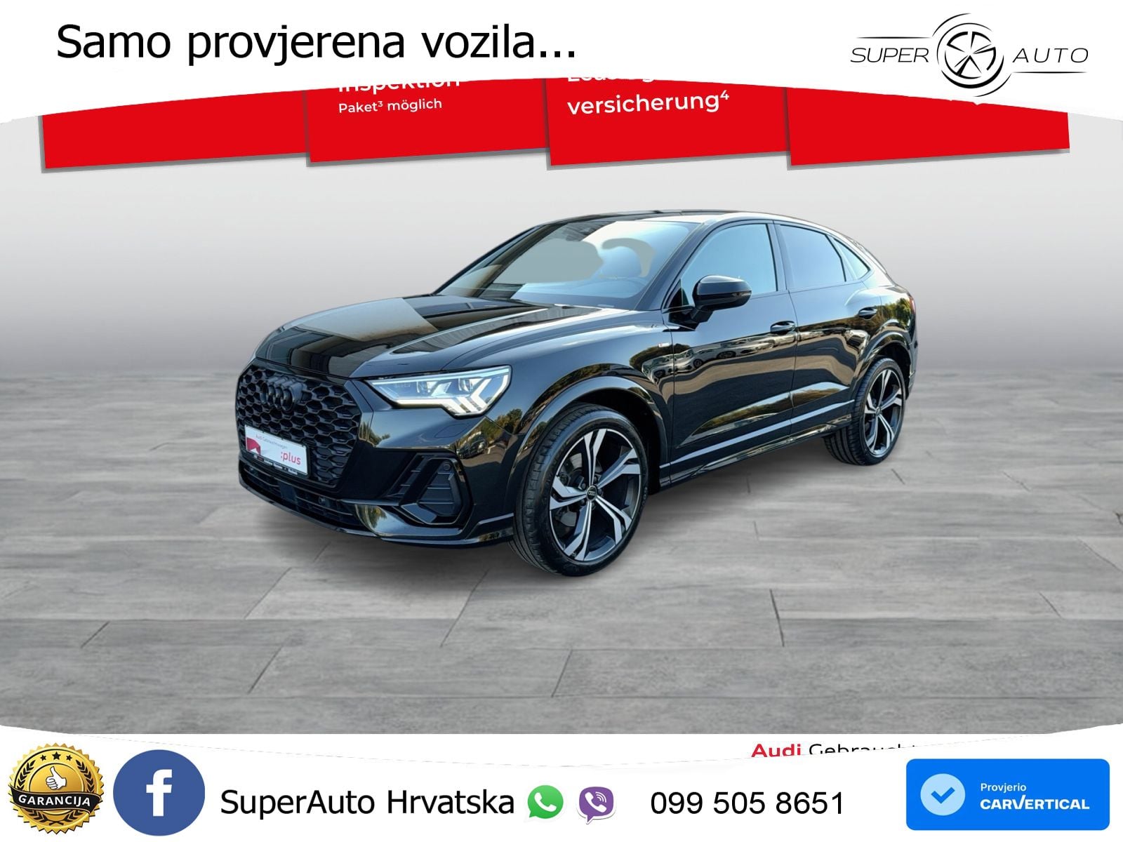 Audi Q3 Sportback 35 TFSI (150 KS) S tronic S line MATRIX+GR SJED+KAM