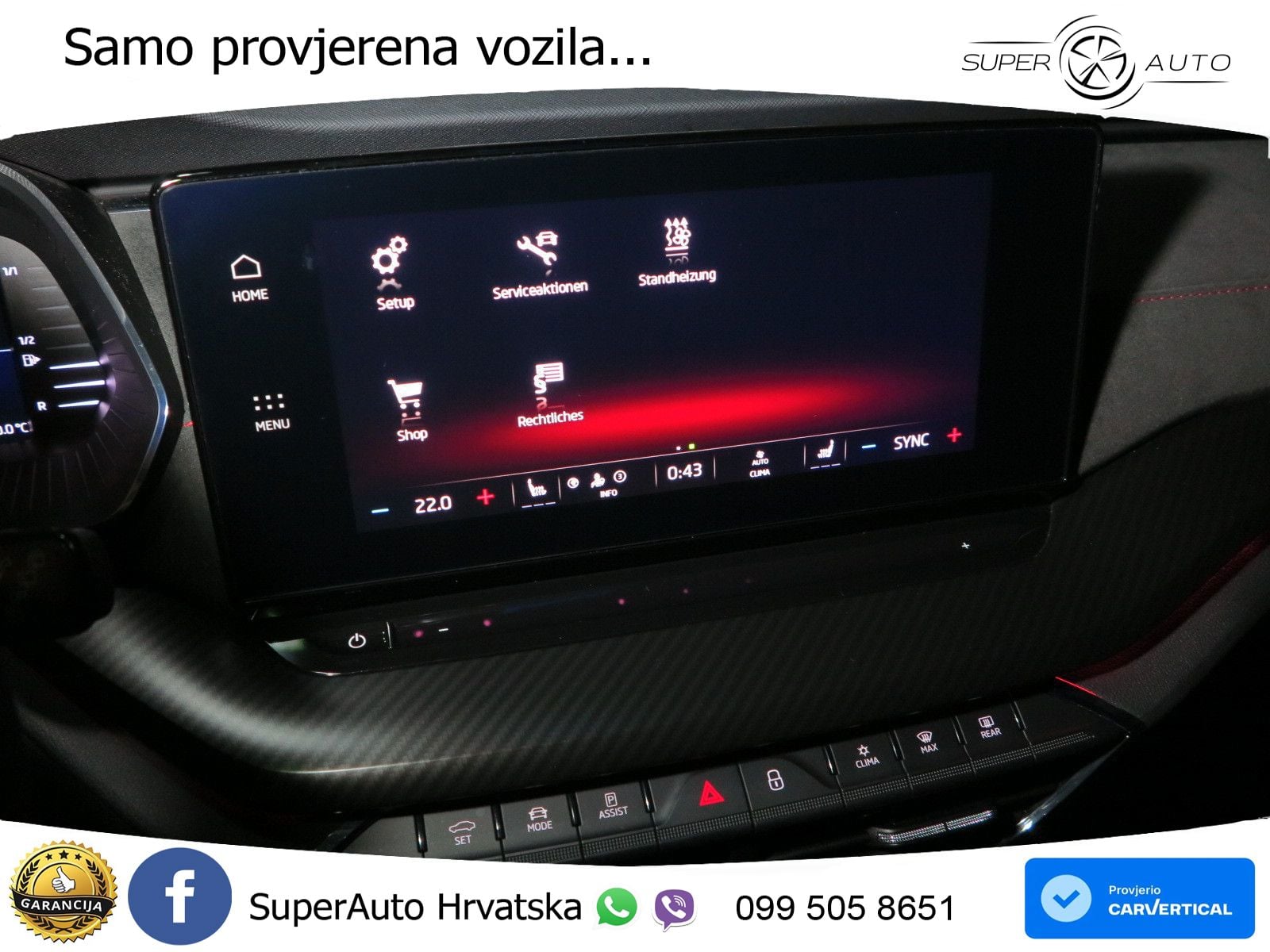 Škoda Octavia Combi RS 2.0 TDI (200 KS) DSG LED+GR SJED+ACC