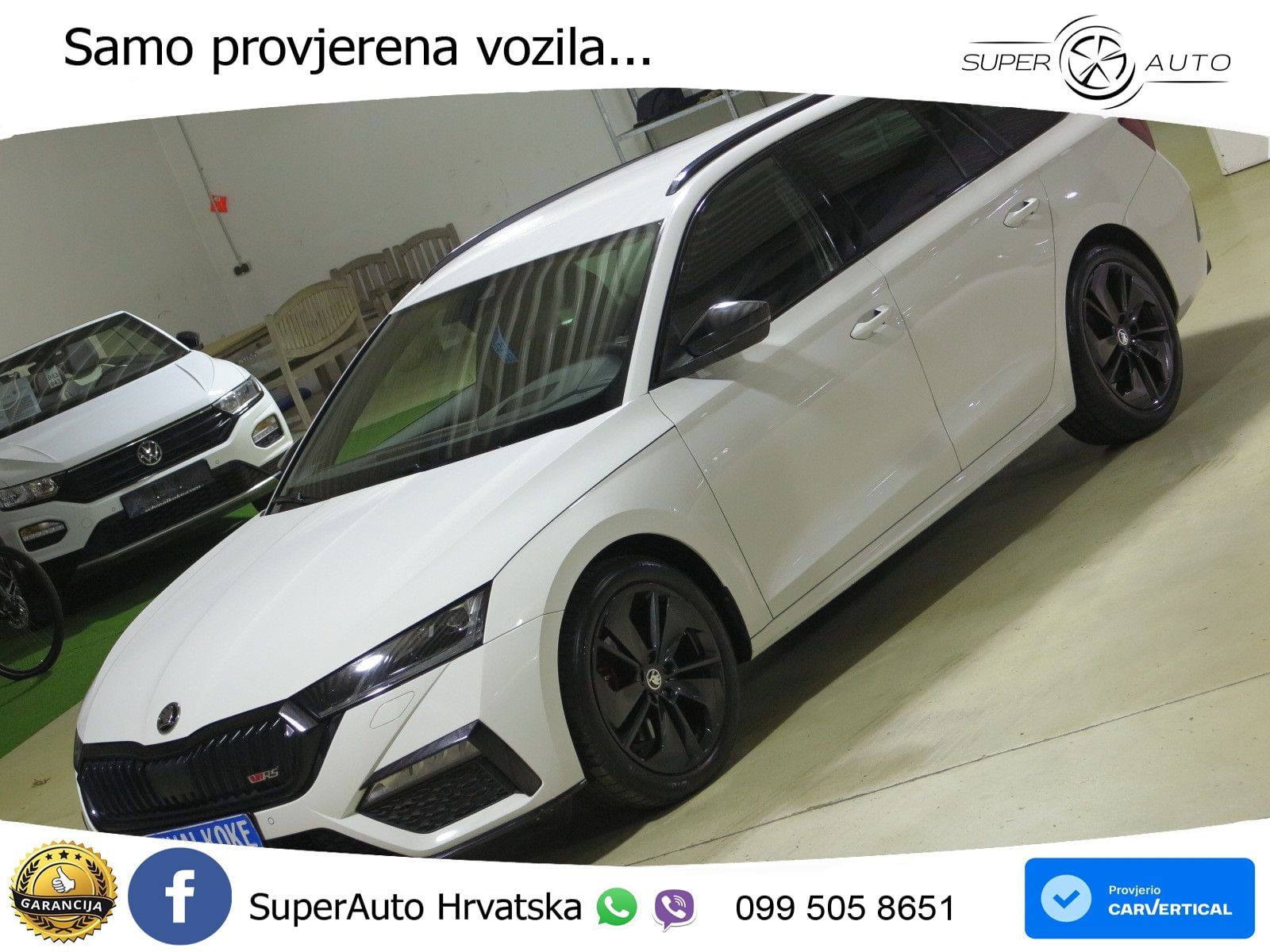 Škoda Octavia Combi RS 2.0 TDI (200 KS) DSG LED+GR SJED+ACC