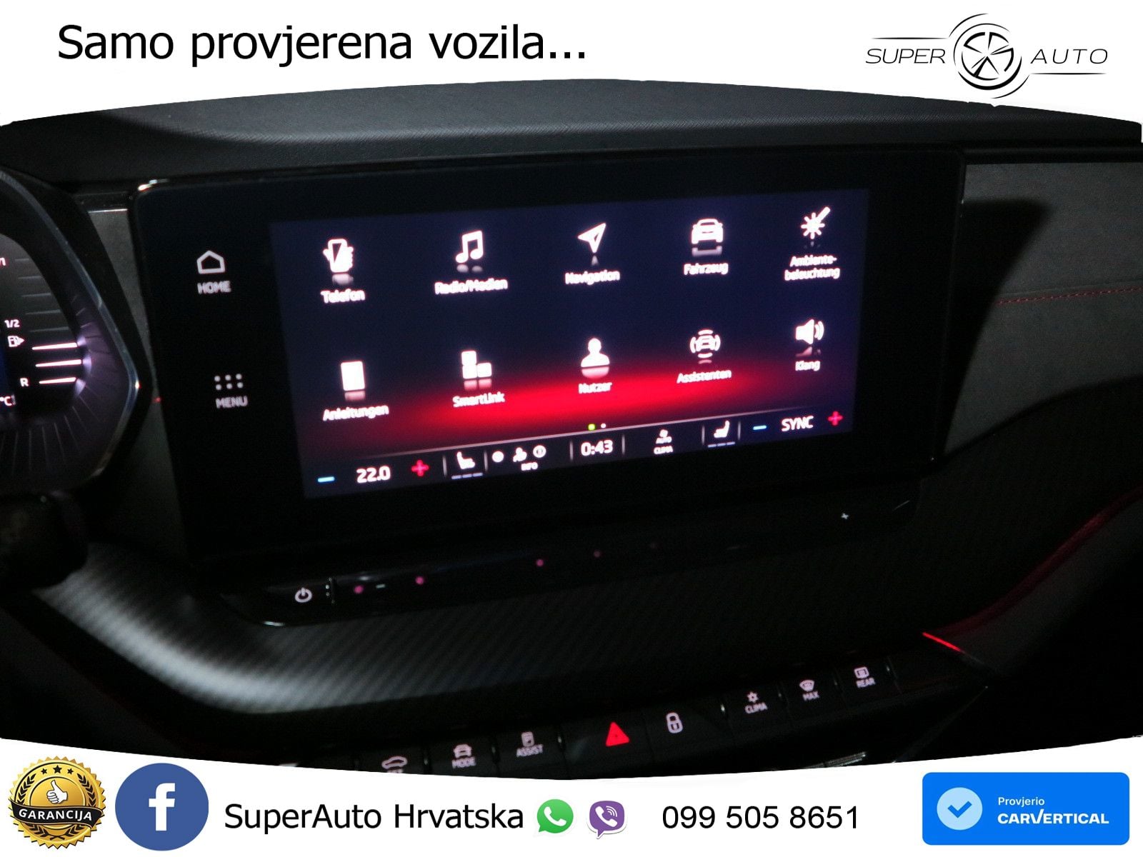 Škoda Octavia Combi RS 2.0 TDI (200 KS) DSG LED+GR SJED+ACC