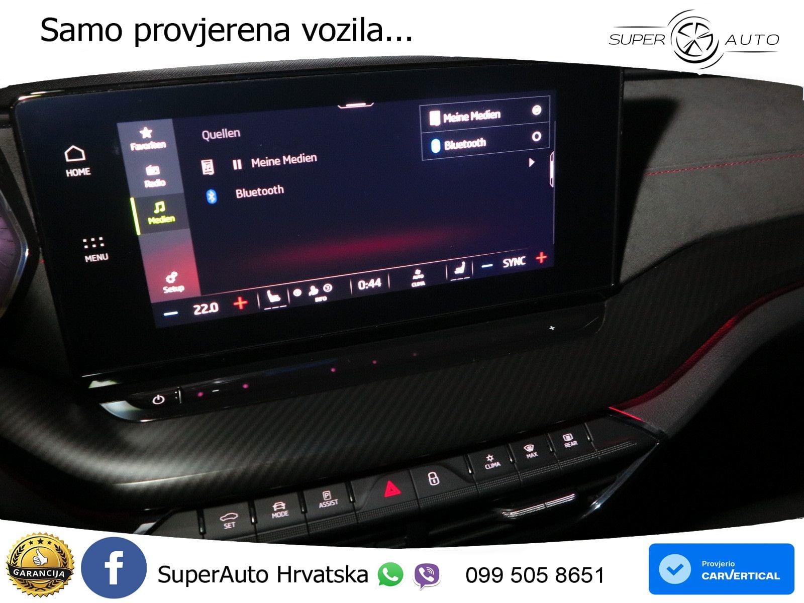 Škoda Octavia Combi RS 2.0 TDI (200 KS) DSG LED+GR SJED+ACC