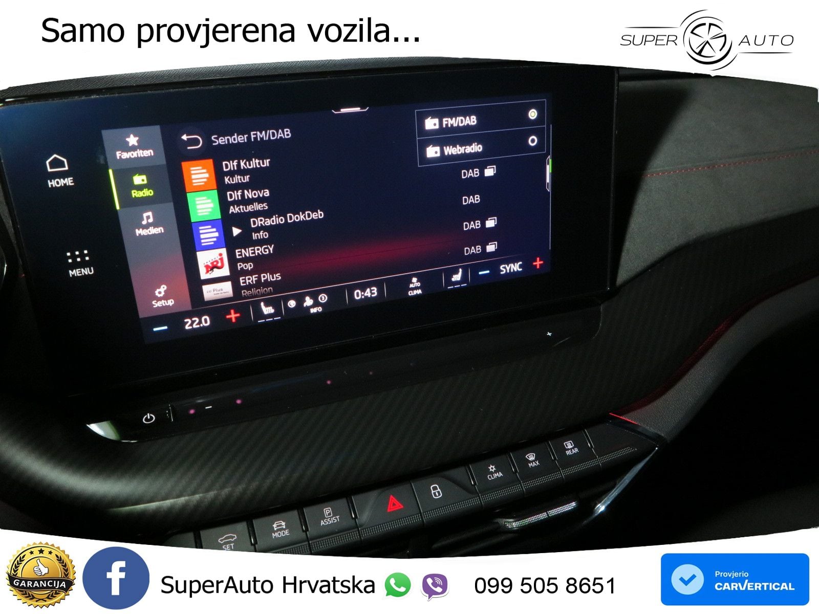 Škoda Octavia Combi RS 2.0 TDI (200 KS) DSG LED+GR SJED+ACC