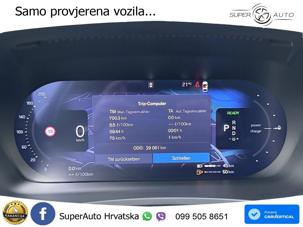 Volvo V90 Recharge T8 AWD Geartronic ACC+HEAD+4xGR SJED+360+PANO