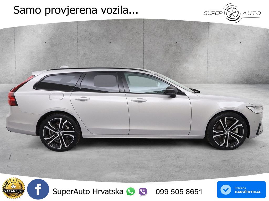 Volvo V90 Recharge T8 AWD Geartronic ACC+HEAD+4xGR SJED+360+PANO