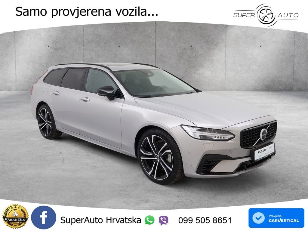 Volvo V90 Recharge T8 AWD Geartronic ACC+HEAD+4xGR SJED+360+PANO