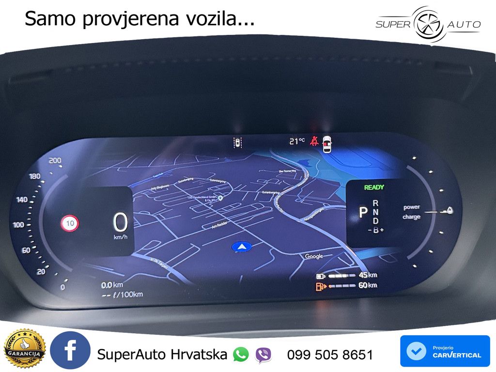 Volvo V90 Recharge T8 AWD Geartronic ACC+HEAD+4xGR SJED+360+PANO