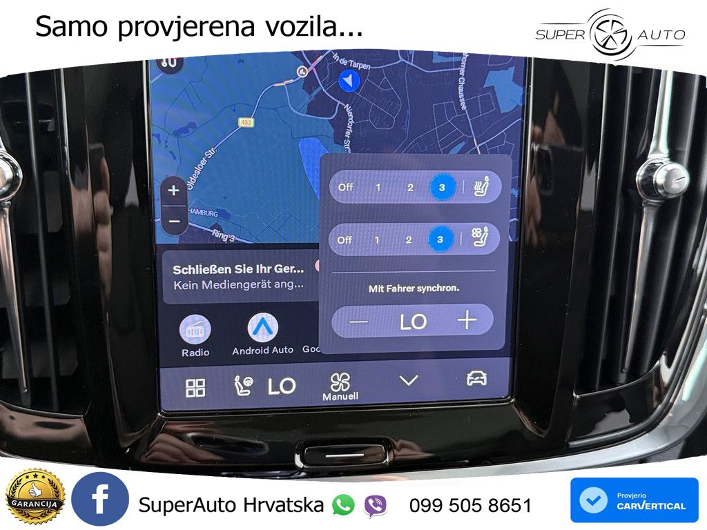 Volvo V90 Recharge T8 AWD Geartronic ACC+HEAD+4xGR SJED+360+PANO