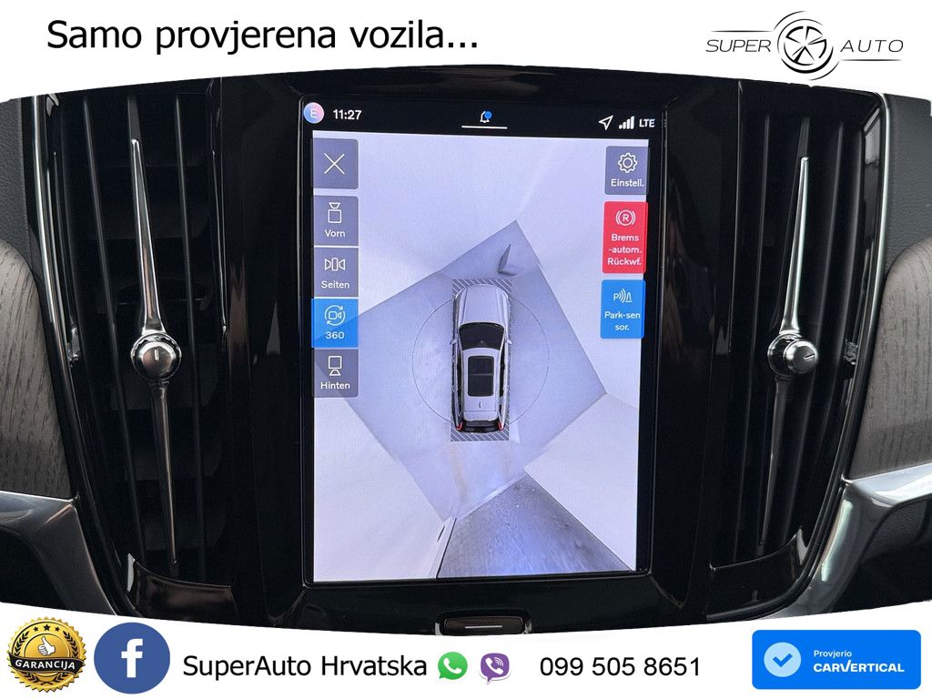 Volvo V90 Recharge T8 AWD Geartronic ACC+HEAD+4xGR SJED+360+PANO