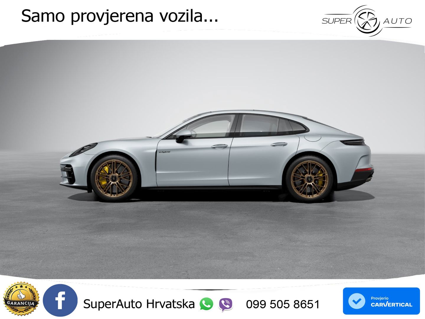 Porsche Panamera Turbo S 4.0 V8 (782 KS) E-Hybrid PDK ZRAČNI+ACC+GR SJED+KAM+PANO