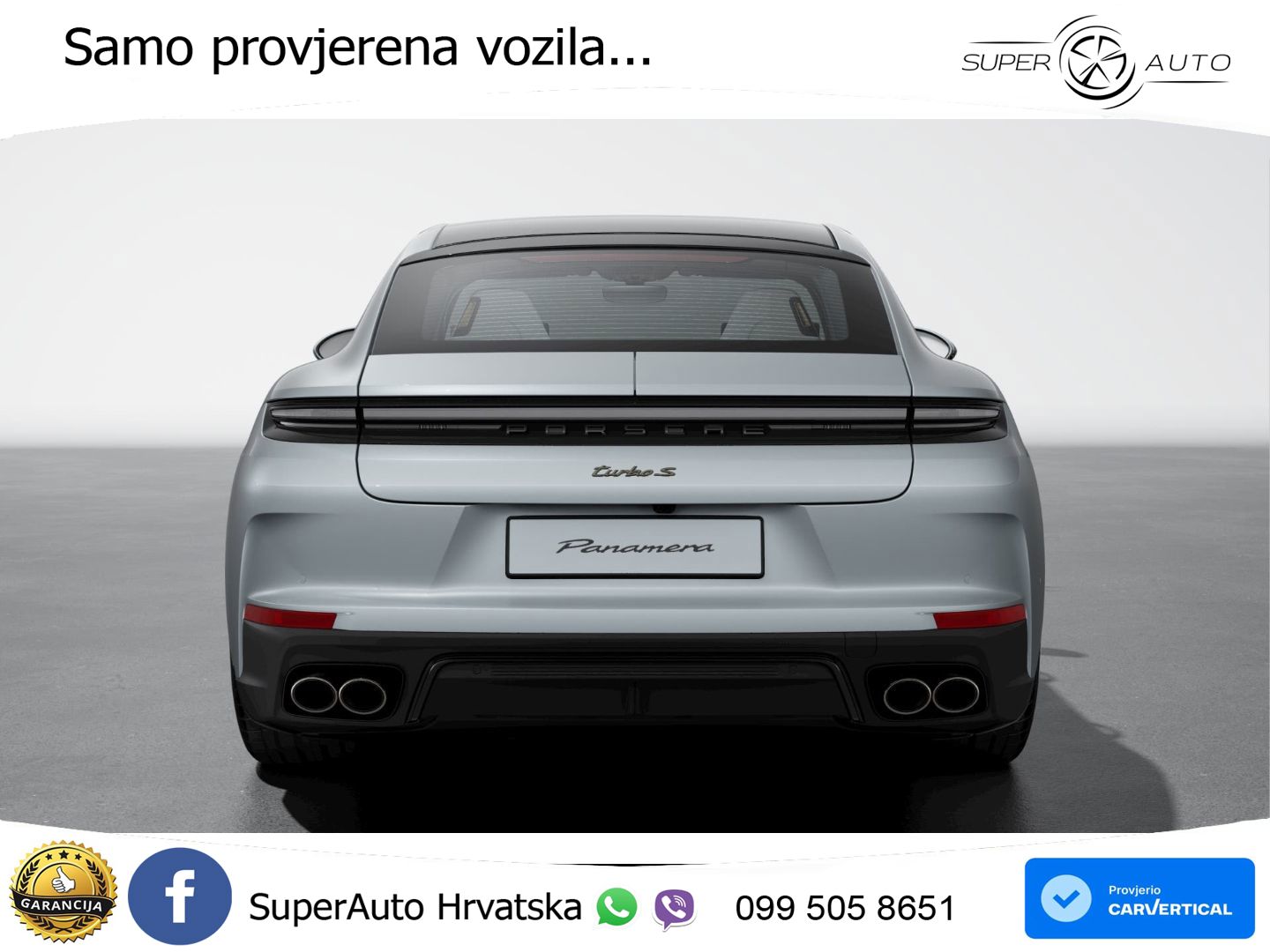 Porsche Panamera Turbo S 4.0 V8 (782 KS) E-Hybrid PDK ZRAČNI+ACC+GR SJED+KAM+PANO