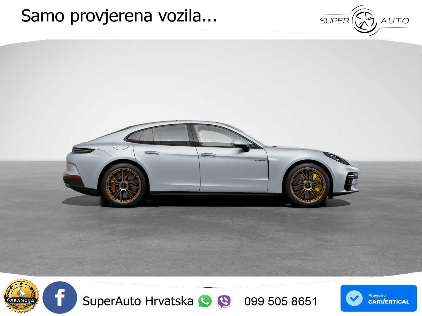 Porsche Panamera Turbo S 4.0 V8 (782 KS) E-Hybrid PDK ZRAČNI+ACC+GR SJED+KAM+PANO