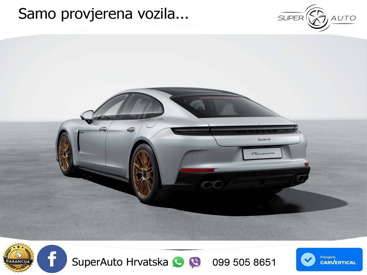 Porsche Panamera Turbo S 4.0 V8 (782 KS) E-Hybrid PDK ZRAČNI+ACC+GR SJED+KAM+PANO