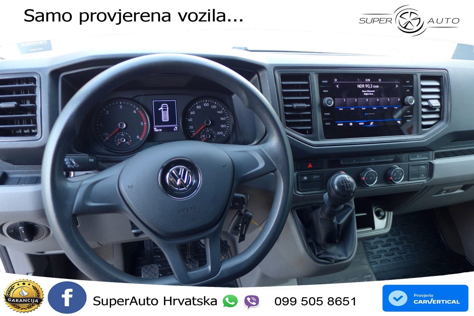 Volkswagen Crafter 35 MaxiL3H2,Klima,Navi,FWD,KAM,3-Si 140 KS