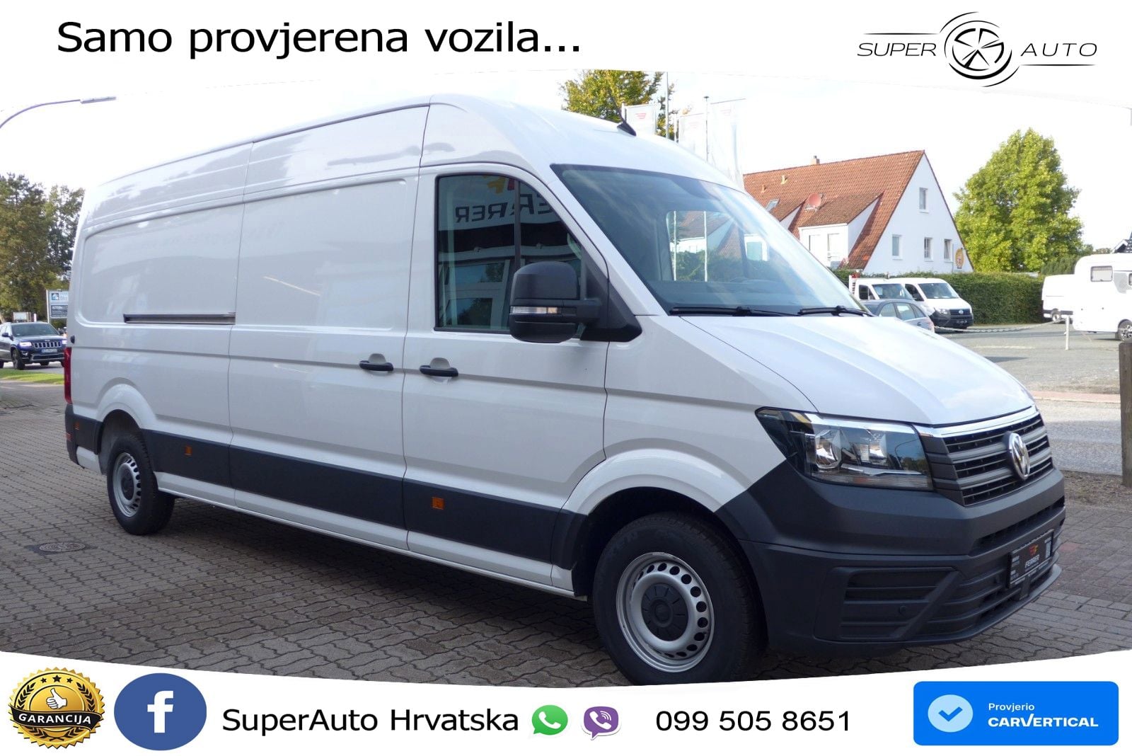Volkswagen Crafter 35 MaxiL3H2,Klima,Navi,FWD,KAM,3-Si 140 KS