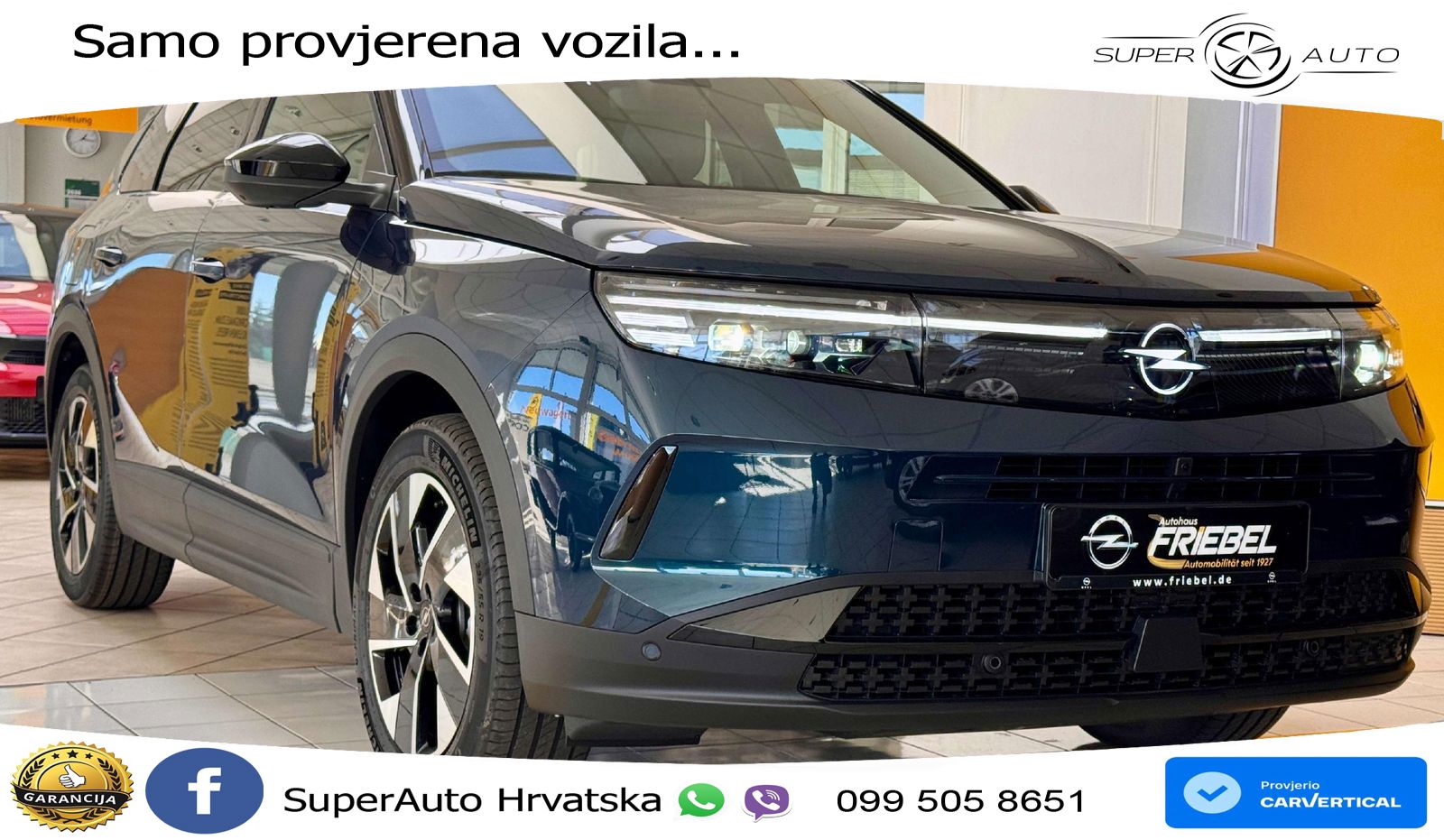 Opel Grandland 1.2 Turbo (136 KS)  e-DCT LED+GR SJED+ACC