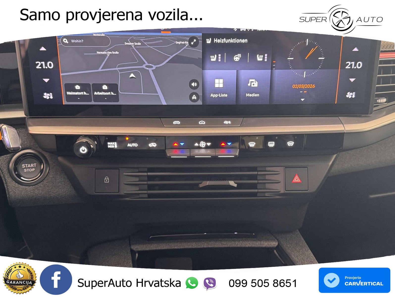 Opel Grandland 1.2 Turbo (136 KS)  e-DCT LED+GR SJED+ACC