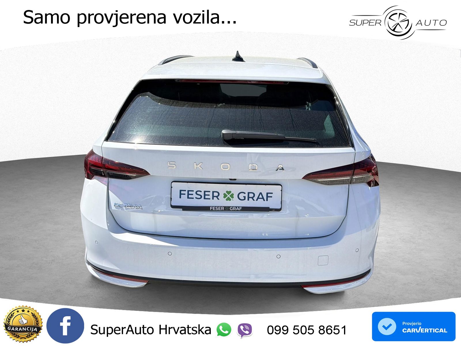 Škoda Octavia Combi 2.0 TDI (150 KS) DSG LED+GR SJED+ACC