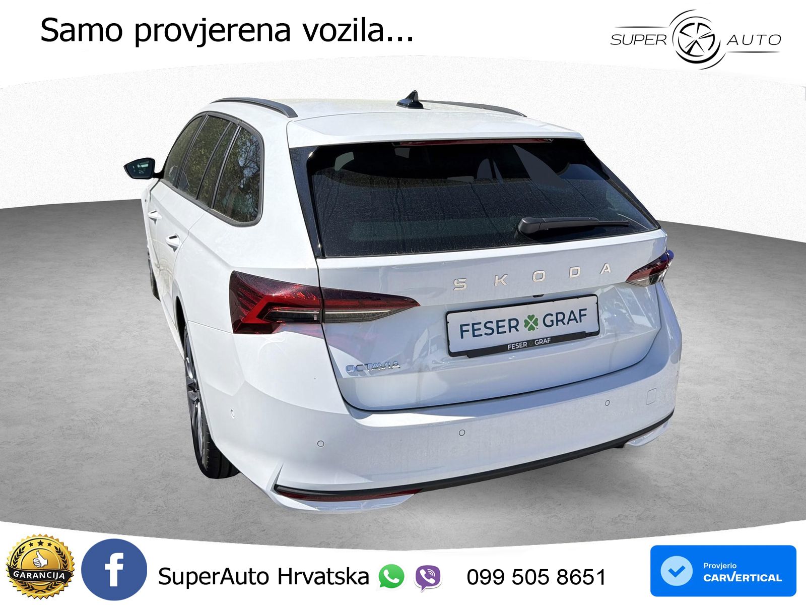 Škoda Octavia Combi 2.0 TDI (150 KS) DSG LED+GR SJED+ACC