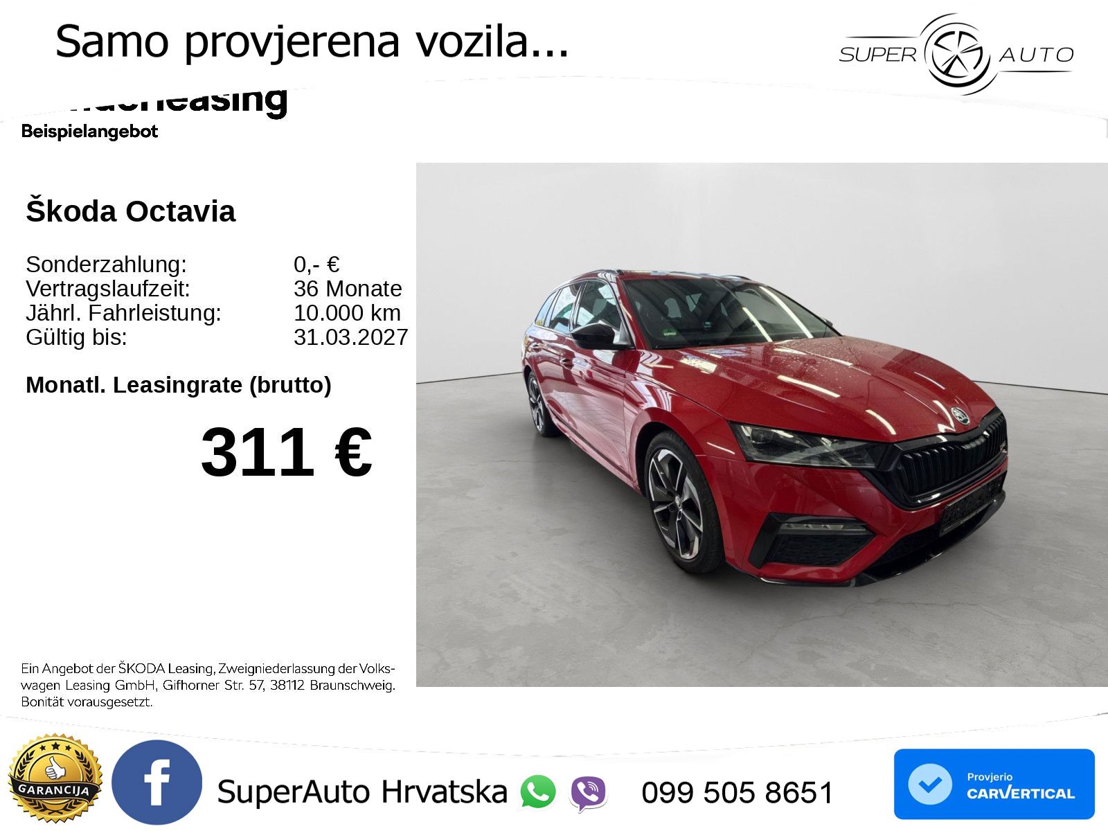Škoda Octavia Combi RS 2.0 TDI (200 KS) DSG MATRIX+GR SJED+KAM