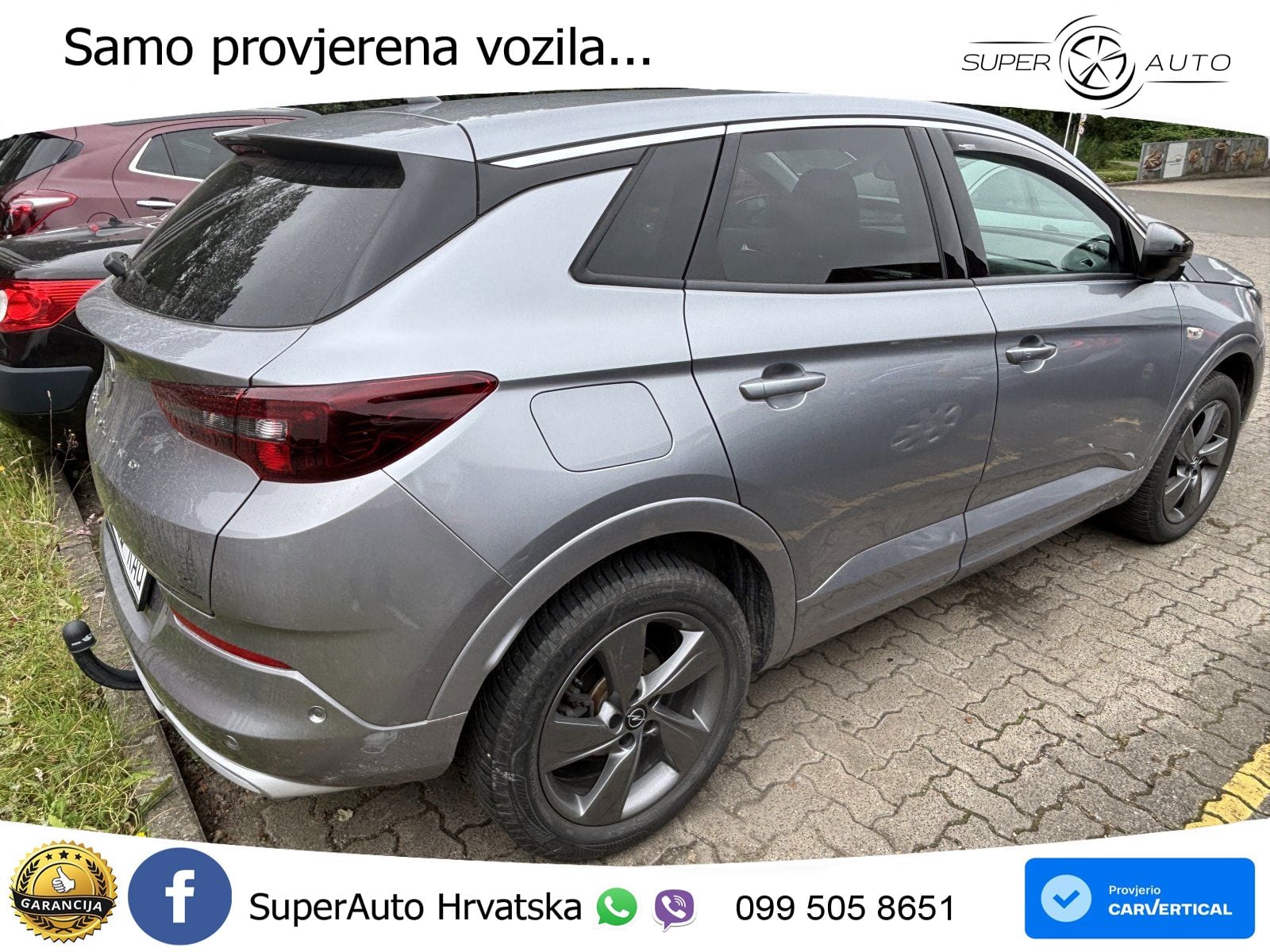 Opel Grandland 1.2i Turbo (130 KS) Automatic Elegance LED+GR SJED+ACC
